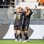 20250831 Seinäjoki, FINLAND. VEIKKAUSLIIGA: SJK - KuPS
SJK #9 Jeremiah Streng
SJK #7 Rasmus Karjalainen
SJK #10 Kasper Paananen
Photo: Pasi Suokko / APOLLO PHOTO