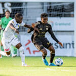 20250831 Seinäjoki, FINLAND. VEIKKAUSLIIGA: SJK - KuPS
SJK #6 Salim Giabo Yussif
KuPS #24 Bob Nii Armah
Photo: Pasi Suokko / APOLLO PHOTO