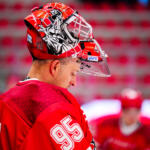 20250807 Vaasan Sähkö Areena Vaasa, FINLAND. LIIGA PRE-SEASON: Vaasan Sport - Oulun Kärpät.
Vaasan Sport #95 Miroslav Svoboda
Photo: Samppa Toivonen / APOLLO PHOTO