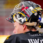 20250807 Vaasan Sähkö Areena Vaasa, FINLAND. LIIGA PRE-SEASON: Vaasan Sport - Oulun Kärpät.
Oulun Kärpät #31 Visa Vedenpää
Photo: Samppa Toivonen / APOLLO PHOTO