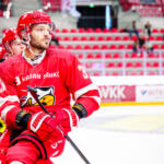 20250807 Vaasan Sähkö Areena Vaasa, FINLAND. LIIGA PRE-SEASON: Vaasan Sport - Oulun Kärpät.
Vaasan Sport #3 Charles Bertrand
Photo: Samppa Toivonen / APOLLO PHOTO