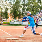 20250906 Sotkamo, FINLAND. MIESTEN SUPERPESIS: Välierä 4, Vimpelin Veto - Sotkamon Jymy
Vimpelin Veto #10 Jukka-Pekka Vainionpää
Photo: Pasi Suokko / APOLLO PHOTO