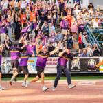 20250906 Sotkamo, FINLAND. MIESTEN SUPERPESIS: Välierä 4, Vimpelin Veto - Sotkamon Jymy
Sotkamon Jymy juhlii
Photo: Pasi Suokko / APOLLO PHOTO