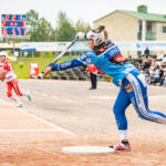 20250907 Seinäjoki, FINLAND. NAISTEN SUPERPESIS:
Pronssiottelu 2, Jussittaret - Virkiä
Lapuan Virkiä #10 Janette Lepistö
Photo: Pasi Suokko / APOLLO PHOTO