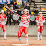 20250907 Seinäjoki, FINLAND. NAISTEN SUPERPESIS:
Pronssiottelu 2, Jussittaret - Virkiä
Jussittaret #9 Tea Santahuhta
Photo: Pasi Suokko / APOLLO PHOTO