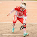 20250907 Seinäjoki, FINLAND. NAISTEN SUPERPESIS:
Pronssiottelu 2, Jussittaret - Virkiä
Jussittaret #6 Liinu Turpela
Photo: Pasi Suokko / APOLLO PHOTO