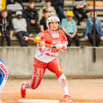 20250907 Seinäjoki, FINLAND. NAISTEN SUPERPESIS:
Pronssiottelu 2, Jussittaret - Virkiä
Jussittaret #4 Silja Syrjälä
Photo: Pasi Suokko / APOLLO PHOTO