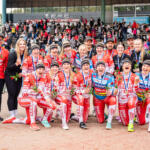 20250907 Seinäjoki, FINLAND. NAISTEN SUPERPESIS:
Pronssiottelu 2, Jussittaret - Virkiä
Naisten Superpesiksen pronssimitalijoukkue Jussittaret
Photo: Pasi Suokko / APOLLO PHOTO