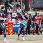 20250912 Pori, FINLAND. NAISTEN SUPERPESIS:
Finaaliottelu 3, Pesäkarhut - Manse PP
Pesäkarhut #12 Elisa Pauna
Photo: Pasi Suokko / APOLLO PHOTO