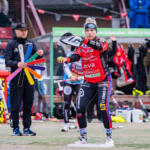 20250912 Pori, FINLAND. NAISTEN SUPERPESIS:
Finaaliottelu 3, Pesäkarhut - Manse PP
Pesäkarhut #9 Minttu Vettenranta
Photo: Pasi Suokko / APOLLO PHOTO