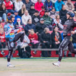 20250912 Pori, FINLAND. NAISTEN SUPERPESIS:
Finaaliottelu 3, Pesäkarhut - Manse PP
Manse PP #12 Siri Eskola
Manse PP #2 Saaga-Angelia Raudasoja
Photo: Pasi Suokko / APOLLO PHOTO