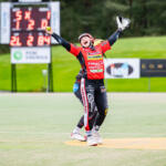 20250912 Pori, FINLAND. NAISTEN SUPERPESIS:
Finaaliottelu 3, Pesäkarhut - Manse PP
Pesäkarhut #3 Emilia Linna
Manse PP #3 Virpi Hukka
Photo: Pasi Suokko / APOLLO PHOTO