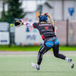 20250912 Pori, FINLAND. NAISTEN SUPERPESIS:
Finaaliottelu 3, Pesäkarhut - Manse PP
Manse PP #8 Hanna Lammela
Photo: Pasi Suokko / APOLLO PHOTO