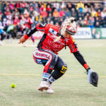 20250912 Pori, FINLAND. NAISTEN SUPERPESIS:
Finaaliottelu 3, Pesäkarhut - Manse PP
Pesäkarhut #7 Eveliina Lämsä
Photo: Pasi Suokko / APOLLO PHOTO