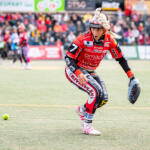 20250912 Pori, FINLAND. NAISTEN SUPERPESIS:
Finaaliottelu 3, Pesäkarhut - Manse PP
Pesäkarhut #7 Eveliina Lämsä
Photo: Pasi Suokko / APOLLO PHOTO