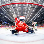 20250927 Vaasan Sähkö Areena Vaasa, FINLAND. LIIGA: Vaasan Sport - Kouvolan KooKoo.
Vaasan Sport #32 Joni Ortio
Photo: Samppa Toivonen / APOLLO PHOTO