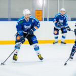 20251010 Lapua, FINLAND. Suomi-sarja: Virkiä Hockey - S-Kiekko
Virkiä Hockey #13 Joel Sund
S-Kiekko #4 Peetu Paaso
Photo: Pasi Suokko / APOLLO PHOTO