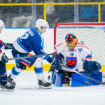 20251010 Lapua, FINLAND. Suomi-sarja: Virkiä Hockey - S-Kiekko
S-Kiekko #27 Vili Havukainen
Virkiä Hockey #22 Tommi Rintasalo
S-Kiekko #18 Mikael Mylläri
Photo: Pasi Suokko / APOLLO PHOTO