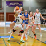 20251011 Lapua, FINLAND. Naisten Korisliiga: Vimpelin Veto - Kouvottaret
Vimpelin Veto #23 Olivia Koivukangas
Kouvottaret #15 Roosa Frimodig
Kouvottaret #20 Johanna Räty
Kouvottaret #4 Henriikka Vähäuski
Kouvottaret #44 Raiana Brown
Vimpelin Veto #4 Sara Puckett
Photo: Pasi Suokko / APOLLO PHOTO