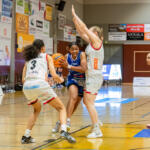 20251011 Lapua, FINLAND. Naisten Korisliiga: Vimpelin Veto - Kouvottaret
Vimpelin Veto #1 Jeanae Terry
Kouvottaret #4 Henriikka Vähäuski
Kouvottaret #3 Tayanna Jones Bell
Kouvottaret #11 Jasmina Jones
Photo: Pasi Suokko / APOLLO PHOTO