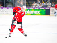 20251106 Tampere, FINLAND. EURI HOCKEY TOUR: Team Switzerland - Team Finland.
Team Switzerland #38 Lukas Frick
Photo: Samppa Toivonen / APOLLO PHOTO