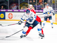 20251106 Tampere, FINLAND. EURI HOCKEY TOUR: Team Switzerland - Team Finland.
Team Finland #45 Sami Vatanen
Photo: Samppa Toivonen / APOLLO PHOTO