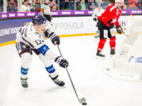 20251106 Tampere, FINLAND. EURI HOCKEY TOUR: Team Switzerland - Team Finland.
Team Finland #13 Jesse Puljujärvi
Photo: Samppa Toivonen / APOLLO PHOTO
