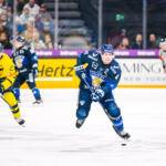 20251109 Tampere, FINLAND. EURI HOCKEY TOUR: Team Finland - Team Sweden.
Team Finland #4 Mikko Lehtonen
Photo: Samppa Toivonen / APOLLO PHOTO
