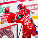 20251219 Vaasan Sähkö Areena Vaasa, FINLAND. LIIGA: Vaasan Sport - Tampereen Tappara.
Vaasan Sport #86 Philip Granath, Tampereen Tappara #82 Eetu Tuulola
Photo: Samppa Toivonen / APOLLO PHOTO